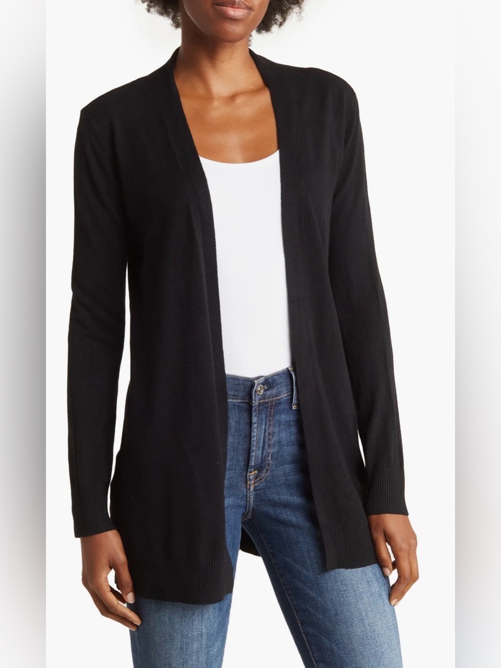 Cyrus Yummy Open Front Long Cardigan size xl new